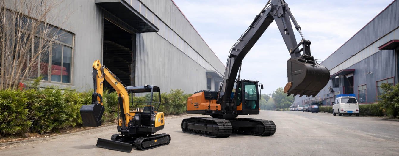 BUP-8012 Mini Crawler Excavator - 760mm Narrow Access